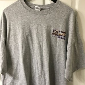 VTG NCAA Football LSU vs Tennessee Offical T-Shirt
